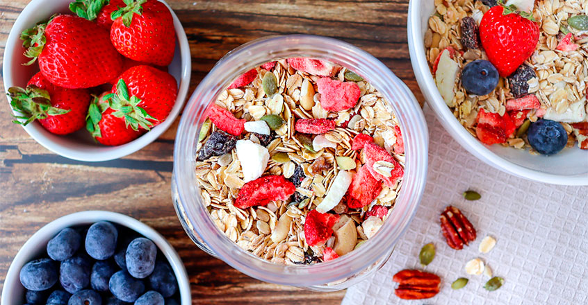 Whole Grain Muesli - Plant-Based Cooking