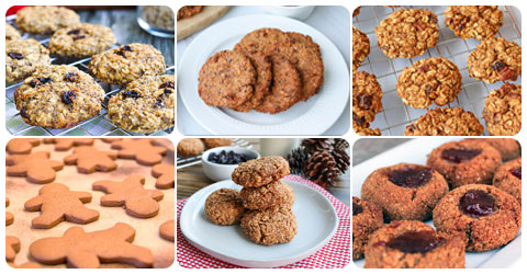8 Whole Food, Plant-Based Holiday Cookie Recipes