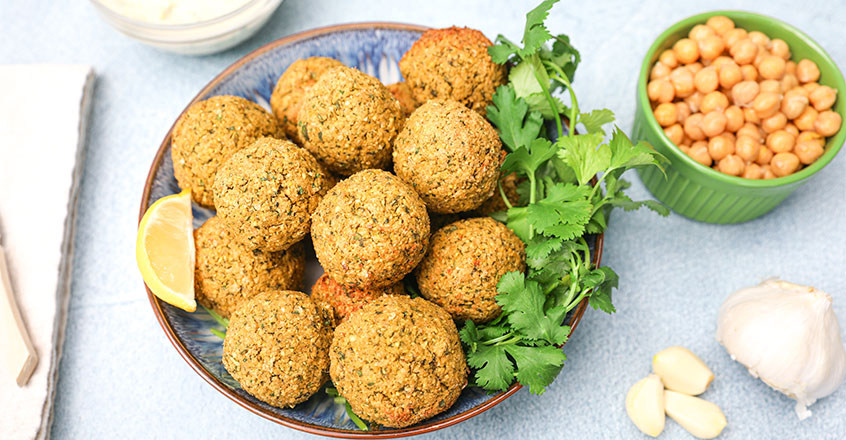 Falafel horneados