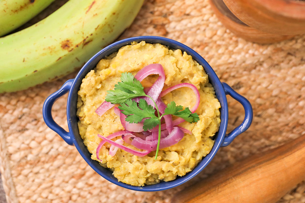 Mangú (Dominican Mashed Plantains)