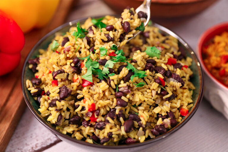 Gallo Pinto (Costa Rican Rice and Beans) - Center for Nutrition Studies