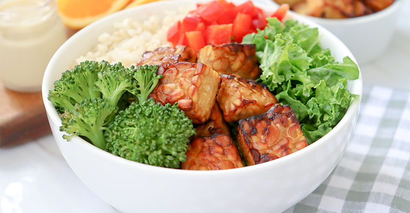 Tempeh With Ginger Marinade 2