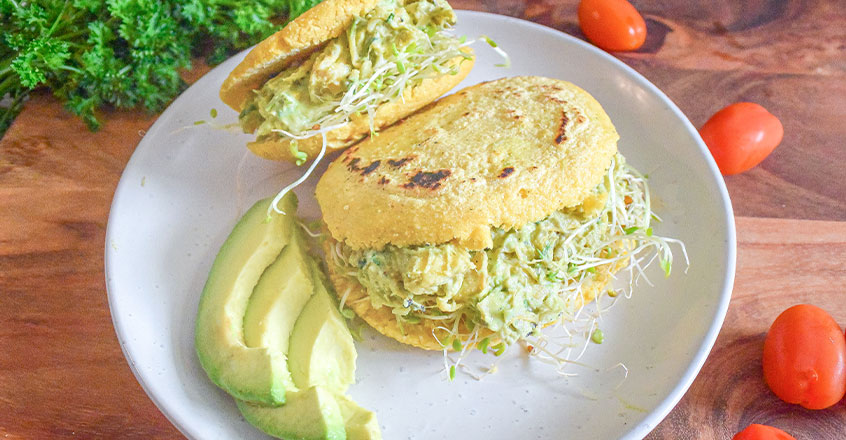 Arepa reina pepiada