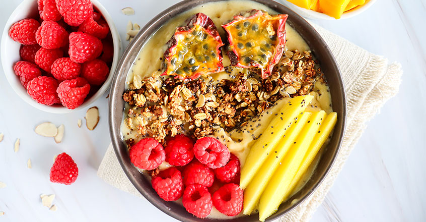 Tropical Mango Smoothie Bowl