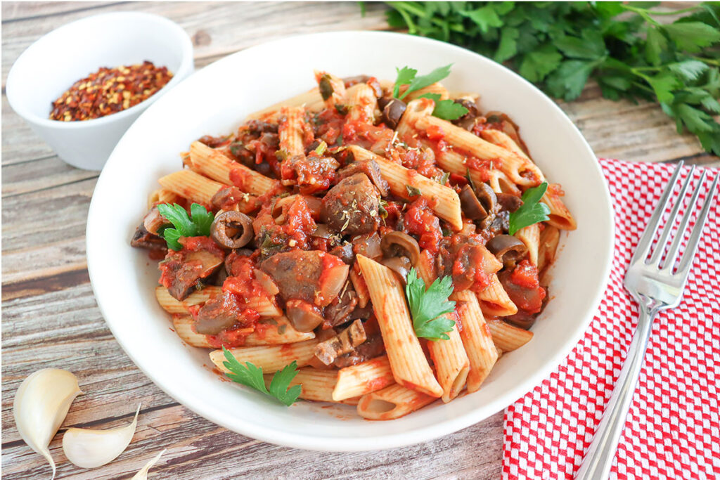 Pasta Cacciatore - Center for Nutrition Studies