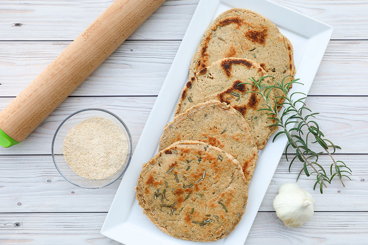 Rosemary Flatbread Center for Nutrition Studies