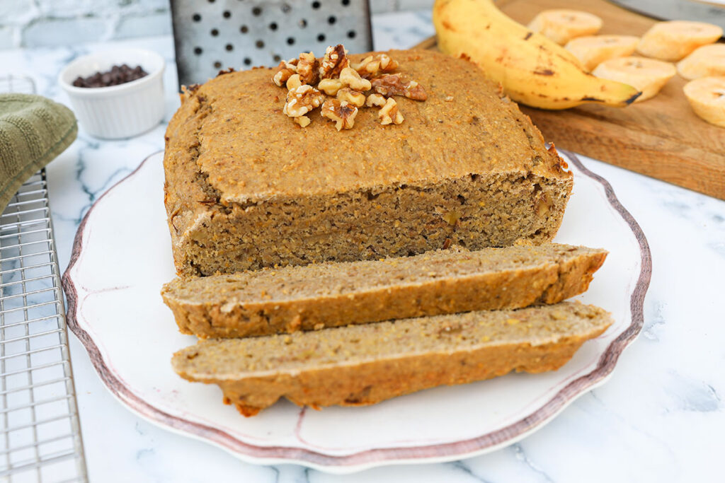 Torta de Plátano (Plantain Bread) - Center for Nutrition Studies