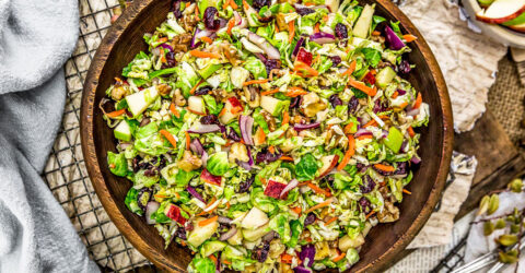 Shaved Brussel’s Sprout Salad