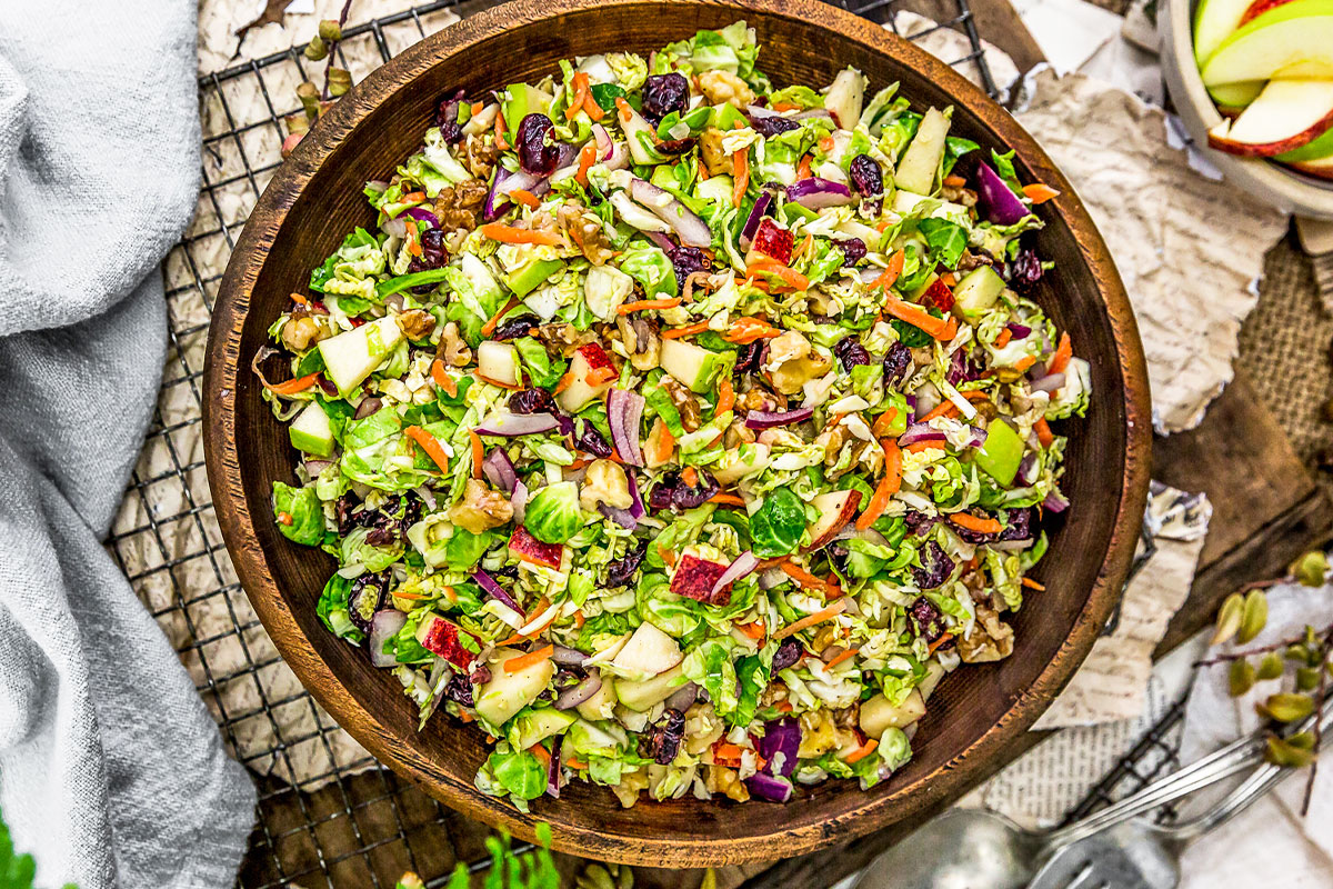 Shaved Brussel's Sprout Salad