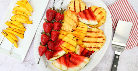 Grilled Fruit With Lime Marinade