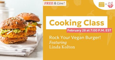 Rock Your Vegan Burger – With Linda Kolton