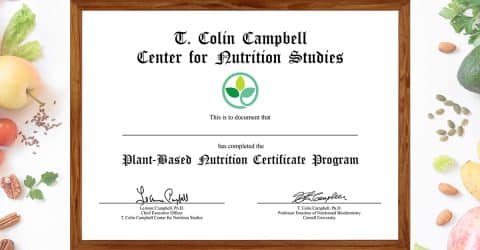 Plant-Based Nutrition Certificate