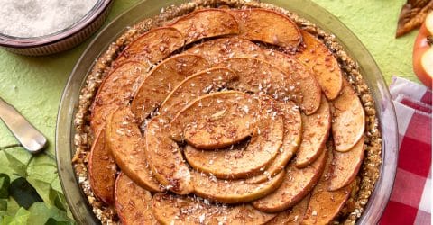 Tarta de manzana que no te hará morir