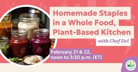 Homemade Staples in a Whole Food, Plant-Based Kitchen